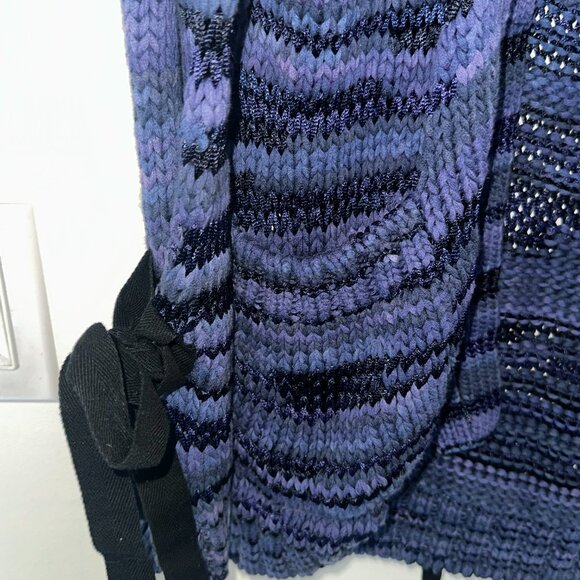 GILMAR crocheted made in Italy cardigan - Picture 3 of 6